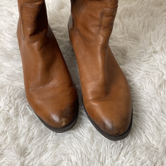 Sam Edelman faux leather brown riding boots - Picture 7 of 10